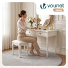 Weicher Kurzflor Teppich Wohnzimmer mit Antirutschmatte ф160 cm Grau - vuunot.com