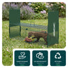 Marderfalle Lebendfalle Metall Tierfalle mit Griff, 100x29x40cm Grün - vuunot.com