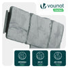 Rasenkante in Steinoptik 20 m Beeteinfassung 80 Stück Hellgrau - vuunot.com