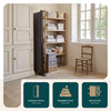 Paravent Raumteiler 3 Teilig Freistehend Stoff Trennwand 262 x 30 x 173 cm Anthrazit - vuunot.com
