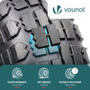 Schubkarrenrad Luftreifen 3.50-4, Innenloch Ø16 mm, 260x85 mm - vuunot.com
