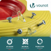 2 Stück Schubkarrenrad Pannensichere 4.80/4.00-8, Innenloch Ø20mm mit Achse, 392x92mm - vuunot.com