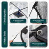 2er Set Vogelschreck Falke Drachen mit 4m Teleskopstange, Stil B&G - vuunot.com