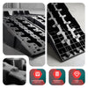 2er Set Auffahrrampe PKW bis 5T PP 91x30.5x22cm Schwarz - vuunot.com