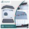Katzenhaus & Hundehütte Indoor Outdoor, Haustierhaus Winterfest und Wetterfest 60 x 51 x 41 cm, Weiß - vuunot.com