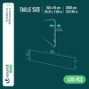 35er Set verzinkt Metall Rasenkante Beeteinfassung 100×18 cm, Braun - vuunot.com