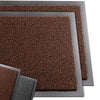 Rutschfest Fußmatte Schmutzfangmatte, Läufer Flur dünn Braun-schwarz 40x60cm - vuunot.com