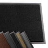 Rutschfest Fußmatte Schmutzfangmatte, Läufer Flur dünn Schwarz 60x90cm - vuunot.com