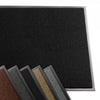Rutschfest Fußmatte Schmutzfangmatte, Läufer Flur dünn Schwarz 90x120cm - vuunot.com