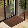Schmutzfangmatte, Fußmatte, Braun-schwarz 90x120cm - vuunot.com