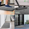 Rutschfest Fußmatte Schmutzfangmatte, Läufer Flur dünn Arthrazit 60x90cm - vuunot.com