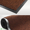 Schmutzfangmatte, Fußmatte, Braun-schwarz 90x120cm - vuunot.com