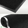 Rutschfest Fußmatte Schmutzfangmatte, Läufer Flur dünn Schwarz 90x150cm - vuunot.com