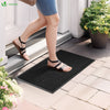 2er-Set Rutschfest Fußmatte Schmutzfangmatte, Läufer Flur dünn Schwarz 40x60cm - vuunot.com