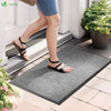 2er-Set Rutschfest Fußmatte Schmutzfangmatte, Läufer Flur dünn Arthrazit 60x90cm - vuunot.com