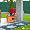 Katzenhaus aus Holz, Katzen Haus Katzenhütte für Draussen Outdoor - vuunot.com