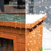 Katzenhaus aus Holz, Katzen Haus Katzenhütte für Draussen Outdoor - vuunot.com