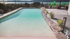Poolabdeckung Rechteckig 160g/m² Doppelter Poolplane mit Aluminiumösen 4X8m
