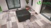 Abdeckung Gartenmöbel 420D Oxford Gewebe 213x132x73cm Schwarz