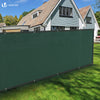 Zaunblende 1.5×10m, Sichtschutz Zaun 230 g/m² HDPE Schattiernetz, Grün - vuunot.com