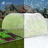 Gewächshaus Foliengewächshaus, Seitenwände Aufrollbar, 4x3x2m 12m², Weiß - vuunot.com