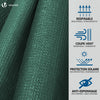 Zaunblende 1.8×10m, Sichtschutz Zaun 150 g/m² HDPE Schattiernetz, Grün - vuunot.com