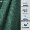 Zaunblende 1.5×10m, Sichtschutz Zaun 230 g/m² HDPE Schattiernetz, Grün - vuunot.com