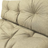 Palettenkissen 4er Set für Indoor und Outdoor, Palettenpolster Wasserdicht Palettensofa, Beige - vuunot.com