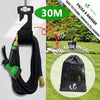 Flexibler Gartenschlauch 30m, Flexibel Wasserschlauch Dehnbarer mit 8 Sprühfunktionen - vuunot.com