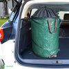 Pop Up Gartensack mit Griffen und Kordelzugverschluss 3er Set 100 L, Laubsack Selbstaufstellend Gartenabfallsack, Grün - vuunot.com