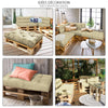 Palettenkissen 4er Set für Indoor und Outdoor, Palettenpolster Wasserdicht Palettensofa, Beige - vuunot.com