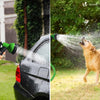 Flexibler Gartenschlauch 30m, Flexibel Wasserschlauch Dehnbarer mit 10 Sprühfunktionen, Grün - vuunot.com