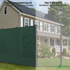 Zaunblende 1.8×10m, Sichtschutz Zaun 150 g/m² HDPE Schattiernetz, Grün - vuunot.com