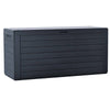 280 Liter Kissenbox, Gartenbox Aufbewahrung Wasserdicht Auflagenbox, Anthrazit - vounot