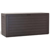 280 Liter Kissenbox, Gartenbox Aufbewahrung Wasserdicht Auflagenbox, Brown - vounot