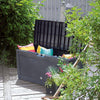 310 Liter Kissenbox, Gartenbox Aufbewahrung Wasserdicht Auflagenbox, Anthrazit - vounot