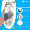 Wischer mit Sprühfunktion, 650ml Wassertank - vounot