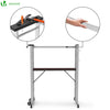 Alu Leitergerüst 3 in 1, Arbeitsbühne bis 150KG Belastbar, 2x6 Sprossen - vounot
