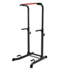 Kraftstation Dip Station, Mutilfunktions Power Tower für Zuhause, mit Klimmzugstange, Ladekapazität 120KG, Schwarz - vuunot.com