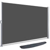 Seitenmarkise Ausziehbar, Sichtschutz 160x300cm, Grau - vuunot.com