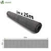 Drahtzaun Sechskantgeflecht, Maschendrahtzaun, 1x25m, Maschenweite 13mm, PVC-Beschichtet Grau - vuunot.com