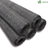 Drahtzaun Sechskantgeflecht, Maschendrahtzaun, 1x25m, Maschenweite 13mm, PVC-Beschichtet Grau - vuunot.com