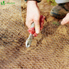 Drahtzaun Sechskantgeflecht, Maschendrahtzaun, 1x25m, Maschenweite 13mm, PVC-Beschichtet Grau - vuunot.com