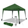 Faltpavillon 3x3m, mit 4 Sandsäcke, Pop Up, UV-Schutz 50+, Grün - vounot