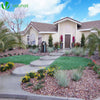 Flexible Rasenkante Kunststoff, mit 30 Erdanker, Länge 10m Höhe 5cm, Grün - vounot